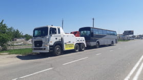 Эвакуация габаритного автобуса до Новороссийска