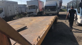 Транспортировка тралом в городской черте